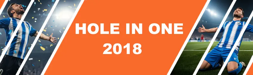 フットゴルフ ホールインワン